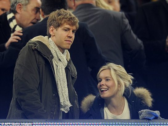 Sebastian Vettel and Hanna Prater have two children but have never married