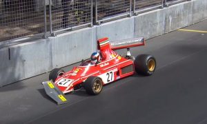 Ferrari F1 return ends in the wall for Alesi!