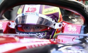 Zhou hoping to uphold Alfa Romeo form in Montreal