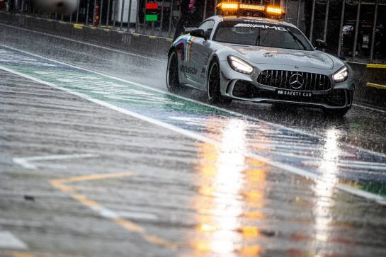 The FIA Safety Car as heavy rain falls in the third practice session.
11.07.2020. Formula 1 World Championship, Rd 2, Steiermark Grand Prix, Spielberg, Austria, Qualifying Day.
- www.xpbimages.com, EMail: requests@xpbimages.com © Copyright: Bearne / XPB Images